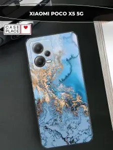 Силиконовый чехол на Xiaomi Poco X5 5G / Xiaomi Poco X5 5G мрамор