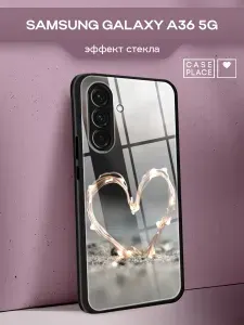 Чехол на Самсунг А36 5G стеклянный