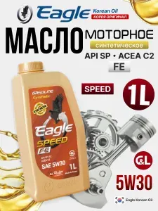 Eagle 5W-30 Масло моторное, Синтетическое, 1 л
