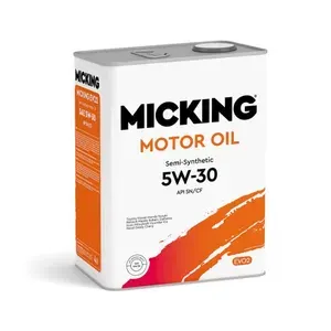 MICKING 5W-30 Масло моторное, Полусинтетическое, 4 л