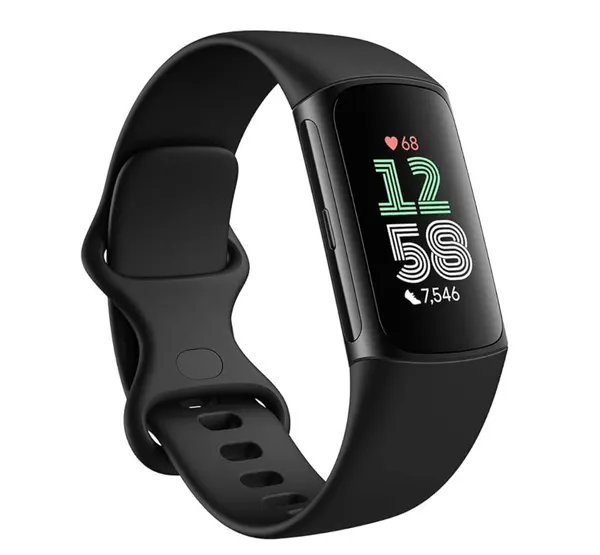 Умный браслет Fitbit Charge 6 GA05183-GB, AMOLED экран, алюминий, черный