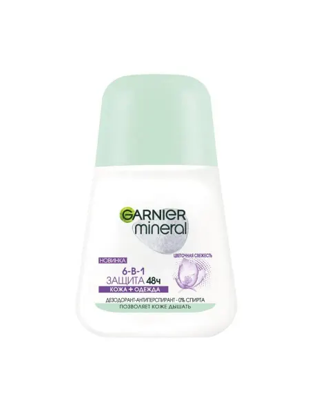 GARNIER Дезодорант-ролик Защита 6, Весенняя Свежесть