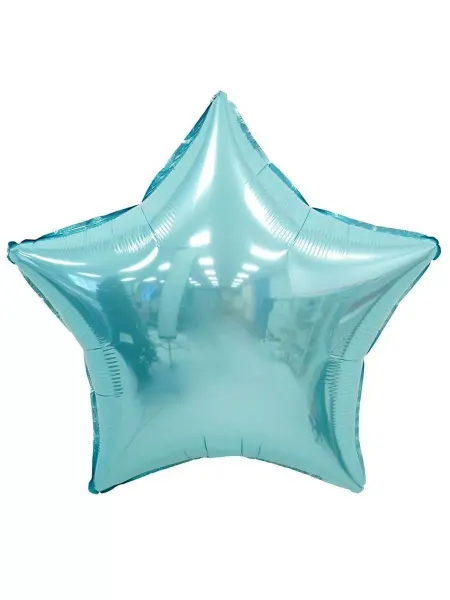 Holiville Шар Звезда Нежно-голубая Baby Blue, 60 см, 5 шт