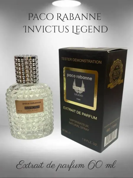 Тестер 60 мл Духи Paco rabanne Invictus legend 60 ml