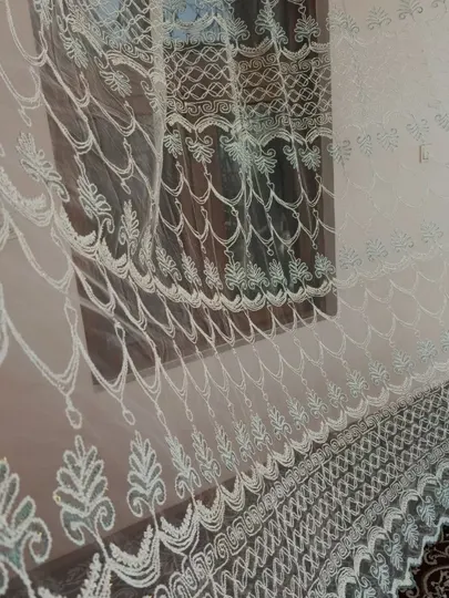 Тюлевые шторы для спальни, гостиницы, зала, кухни