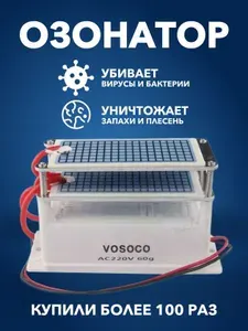 Озонатор Ионизатор дезинфекция воздуха / генератор озона 60г/ч