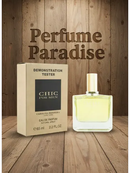 Тестеры духов Духи мужские тестер Carolina Herrera Chic For Men 65 ml