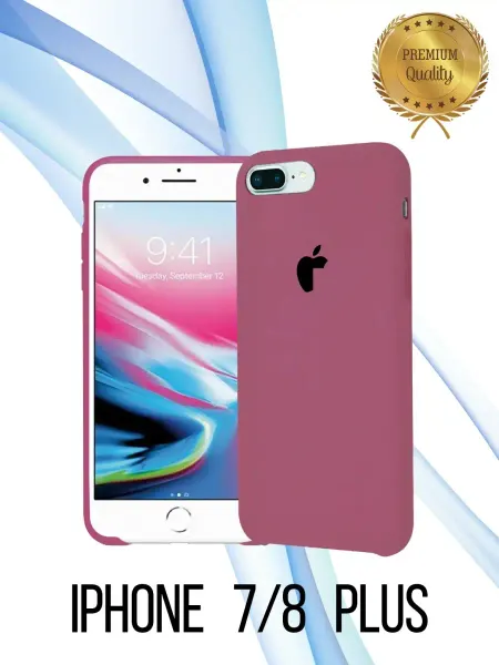 Gadget Planet Силиконовый чехол бампер на Apple iPhone 7 Plus 8 Plus
