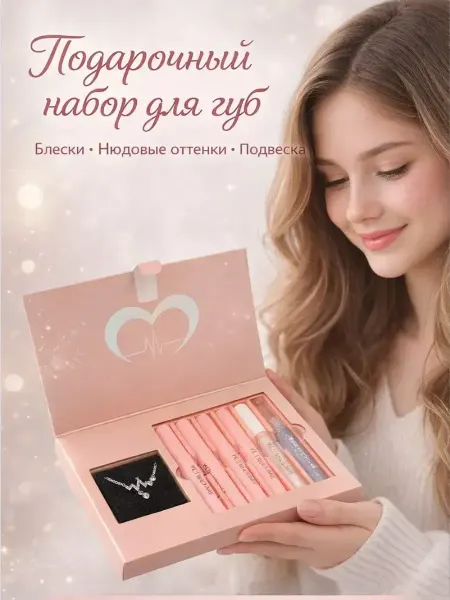 Аминат Бокс для подростка девочки 7+8+10+12+14 набор косметики