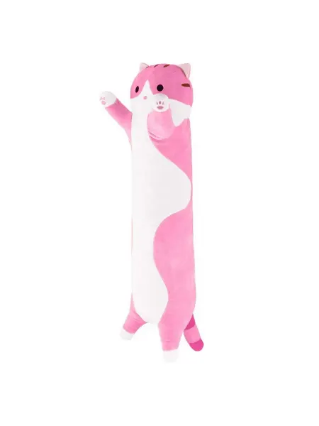 MAXITOYS Мягкая Игрушка Кот Батон Розовый 70см