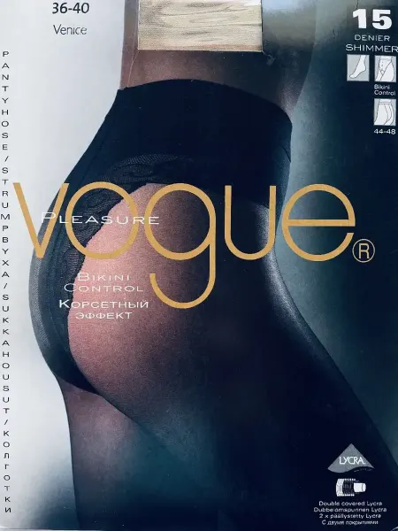VOGUE Колготки с корсетным кружевом с Double LYCRA 7155-665