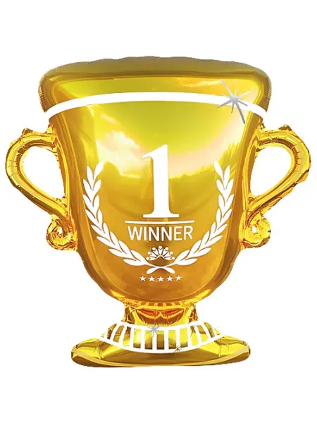 EventBox Шар 74 см Фигура, Кубок Чемпиона