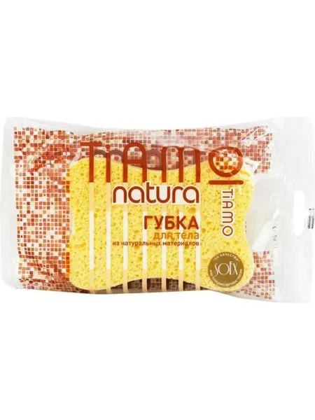 Tiamo Губка для тела Natura КОМФОРТ целлюлоза 7691