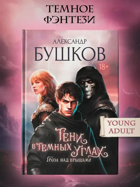 Издательство Феникс Тени в темных углах Гроза над крышами Фэнтези книги