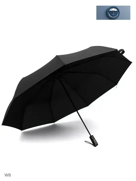 UmbrellasGoods Зонт мужской женский автомат 9 спиц
