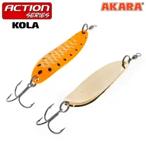 Блесна колебалка Akara Action Series Kola 90, цвет AB47, вес 28 гр (колеблющаяся блесна на щуку, жереха, лосося)