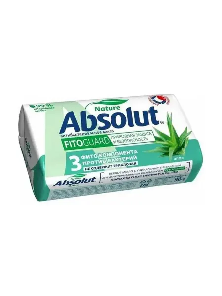 Absolut Туалетное мыло Nature FitoGuard алоэ, 90 г