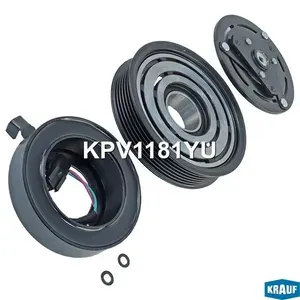 Шкив компрессора кондиционера в сборе Krauf KPV1181YU, oem 92660JA000