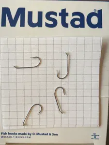 Крючок Mustad Fly Hook 94833 NI N10 (25шт)