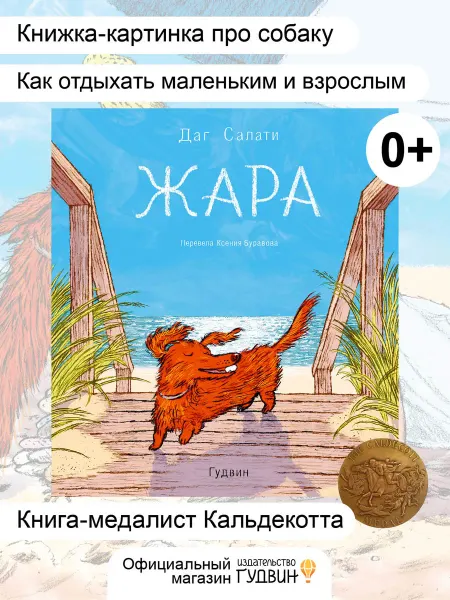 Детская книга "Жара" - Даг Салати чтение для детей