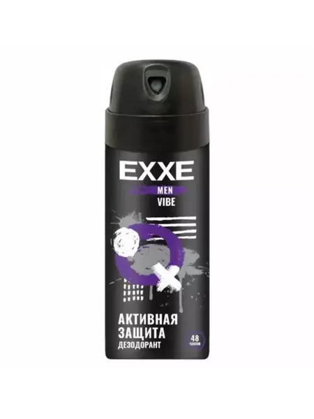 ABC Farben Дезодорант мужской EXXE MEN аэрозоль VIBE, 150 мл