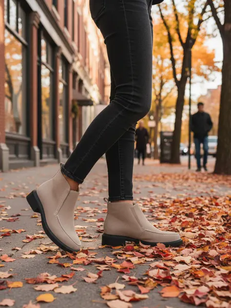 ABI-SHOES Демисезонные полуботинки из замши ботинки