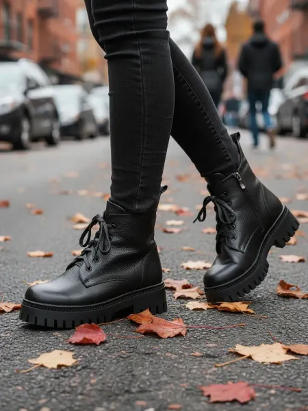ABI-SHOES Демисезонные полуботинки из натуральной кожи полусапоги