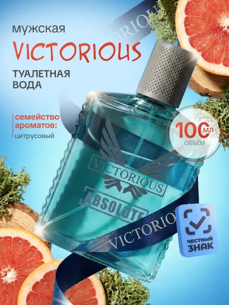 Today parfum Туалетная вода мужская морская Absolute Victorious 100мл