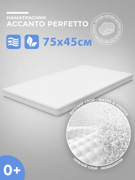 Nuovita Наматрасник для кроватки Accanto Perfetto натяжной