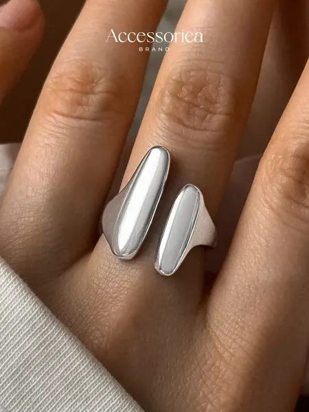Аксессорика Кольцо бижутерия массивное кольцо раздвижное Accessorica