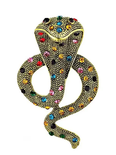 SHADEL ACCESSORIES Брошь-кулон бижутерия