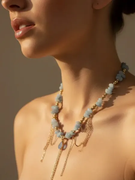 Sisters Store accessories Колье - Чокер с натуральными камнями