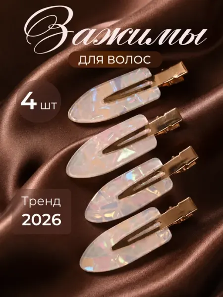 Perfect Adam Зажимы для волос заколки 4 шт