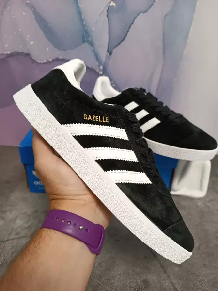 BAAS Летние кроссовки кеды из натуральной замши Adidas Gazelle