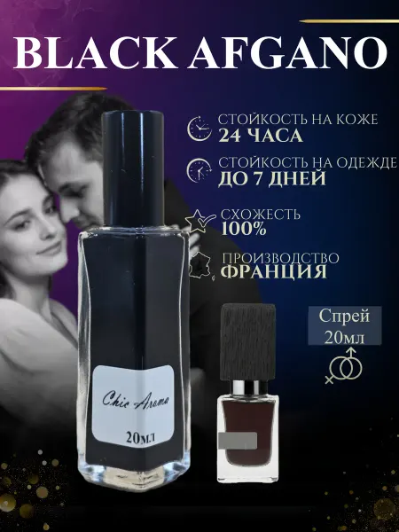 Chic Aroma Духи Black Afgano Nasomatto Блэк Афгано