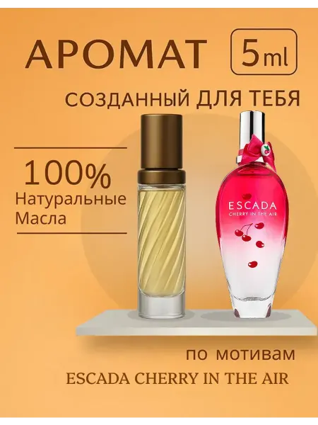 Новогодние духи Духи Эскада CHERRY IN THE AIR 5 мл new