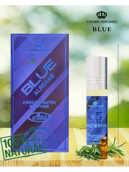 Al-Rehab Perfumes Духи масляные арабские Blue 6 мл роллер