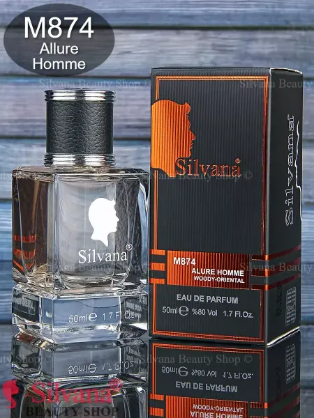 SILVANA Духи № M874 Allure Homme Сильвана мужской аромат 50мл