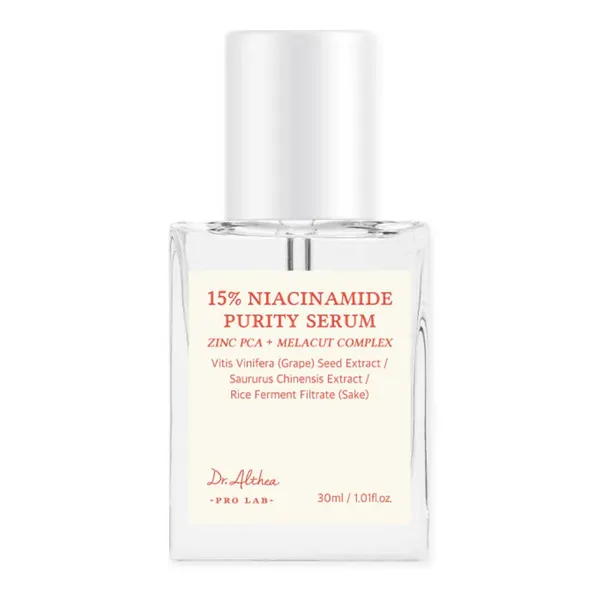 Осветляющая сыворотка с ниацинамидом и цинком Dr. Althea Niacinamide Purity Serum, 30 мл.