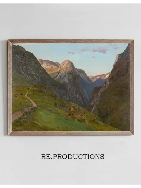 Re.productions Постер Fra Stalheim - Amaldus Nielsen