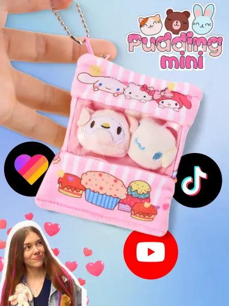 The amazing digital circus Брелок мягкая игрушка подушка Пудинг Pudding мини