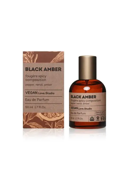 VEGAN Love Studio Туалетная вода Black Amber, 50 мл