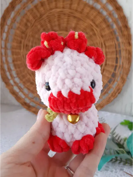 Amigurushka Мягкая игрушка Амигуруми Корова вязаная