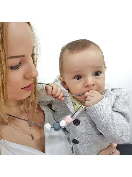 TI AMO МАМА Прорезыватель слингобусы грызунок из силикона АЛБА