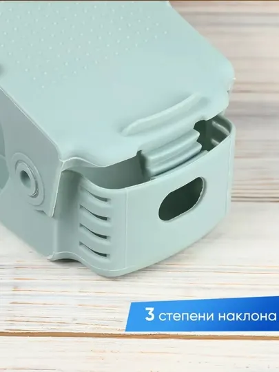 Органайзер обуви - двухъярусная полка, экономия места, удобство хранения