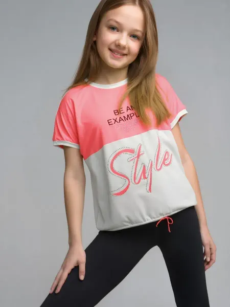 Amour kids Футболка для девочки в школу