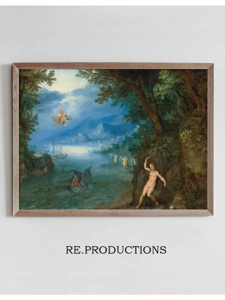 Re.productions Постер Perseus And Andromeda - Jan Brueghel The Elder
