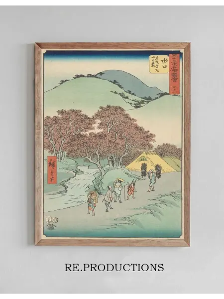 Re.productions Постер Minakuchi - Andō Hiroshige