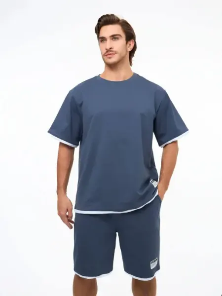 Anka-shop Костюм спортивный летний футболка и шорты