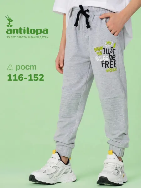 Antilopa Брюки джоггеры детские на резинке